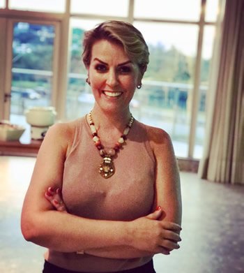 Gisele Machado na homenagem da ACM às mulheres empreendedoras (março de 2020)